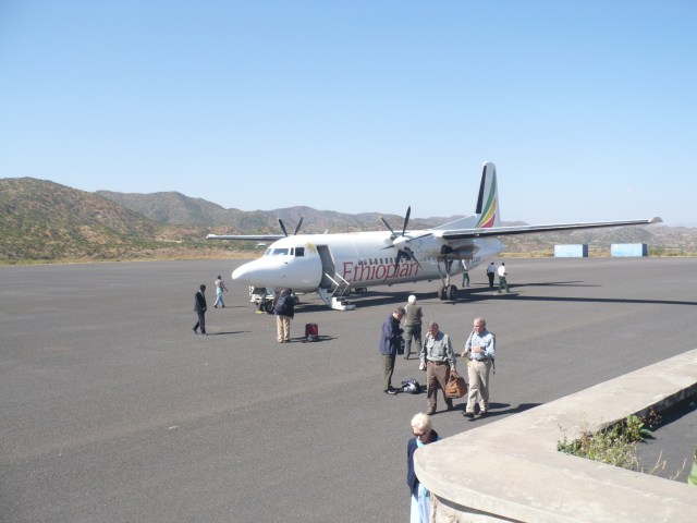 Arriving at Lalibela