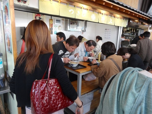 People love Ramen in Japan.