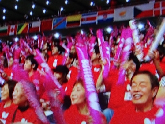 The crowd were right into it!