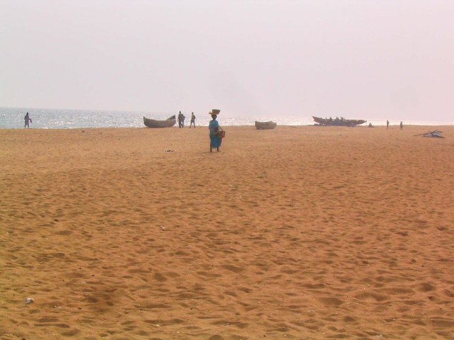 It could almost be the Caribbean, but it's West Africa.