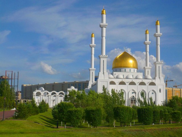 The mosque in Astana