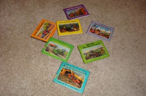 And I still have the books! Don't judge me.