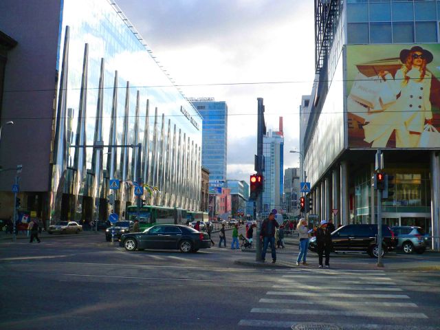 Shining Tallinn, outside the old town. Never really found out what goes on there.