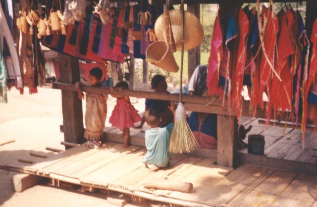 At the 'tribal village' we stopped at.