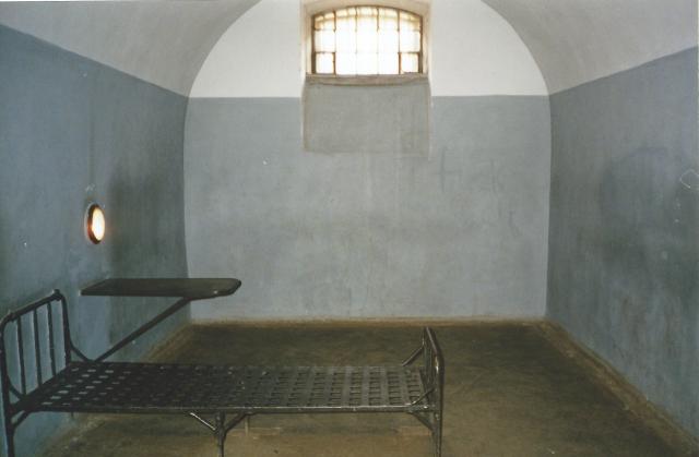 Somewhere I remember visiting a prison in St Petersburg.