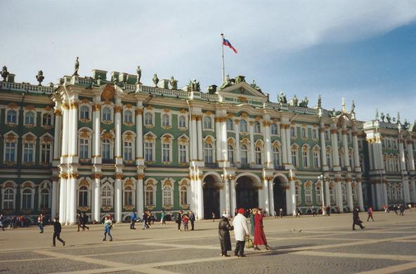 The Hermitage - saved some money, just saw the outside!