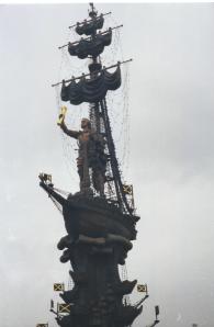 Peter the Great Statue, Moscow.