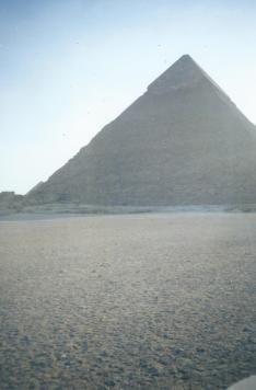 Strange triangle thing in Egypt.