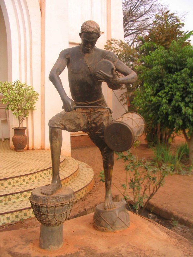 Statue at the museum