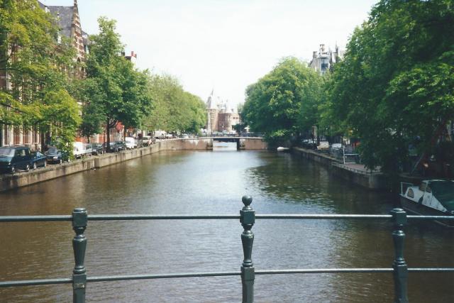 An Amsterdam canal.