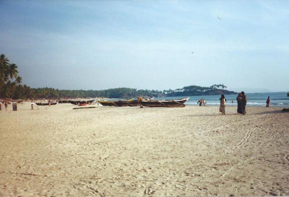 Beautiful Palolem beach.