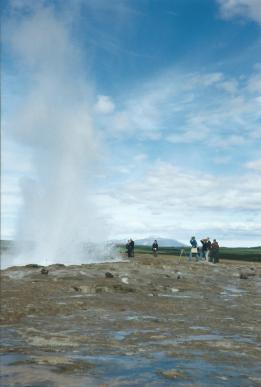 Whoosh! Geysir.