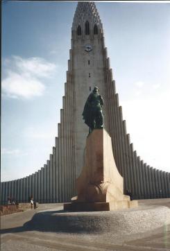 Church in Reykjavik.