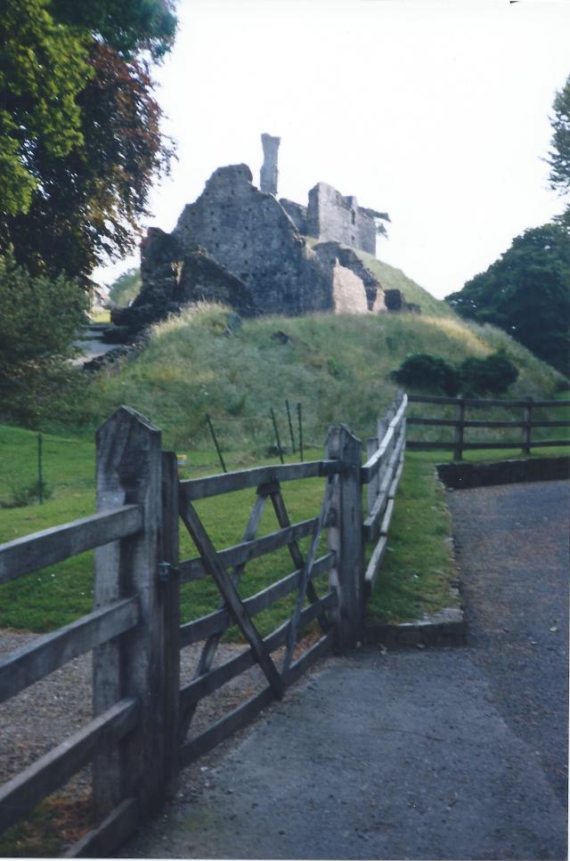 The ruins of what I remember to be an old church.