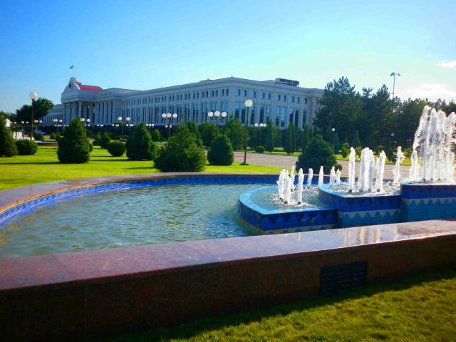 Government building in Tashkent