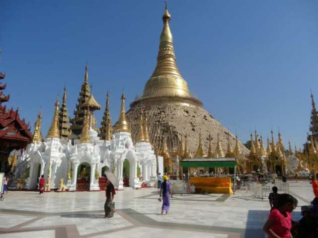 Shwedagon Pagoda.
