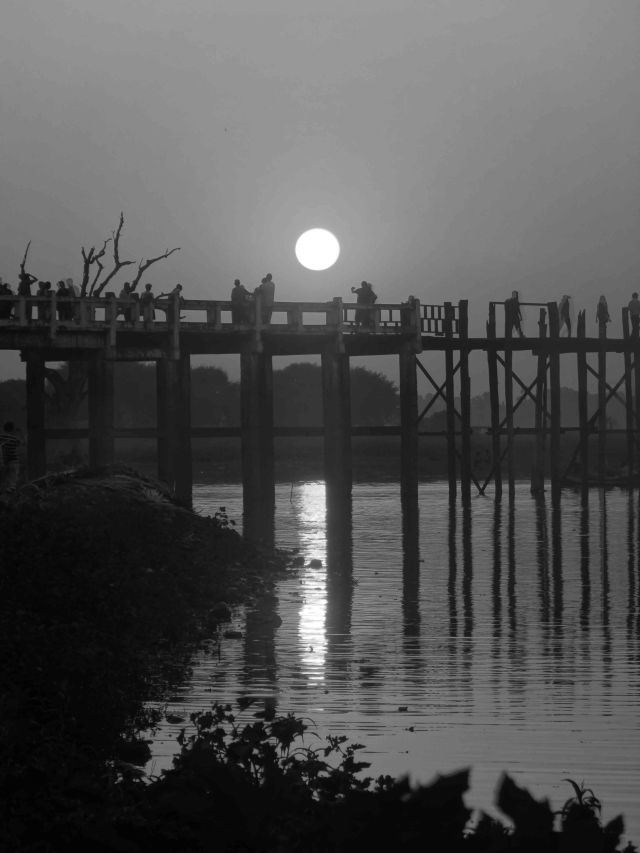 And why not? Black and White. Makes it a completely different photo doesn't it?