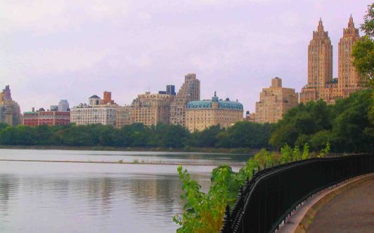 NYC across Central Park.