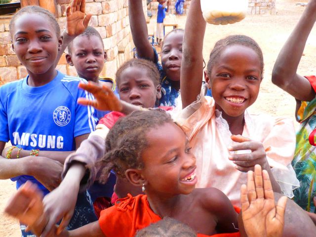 Kids in Mali.