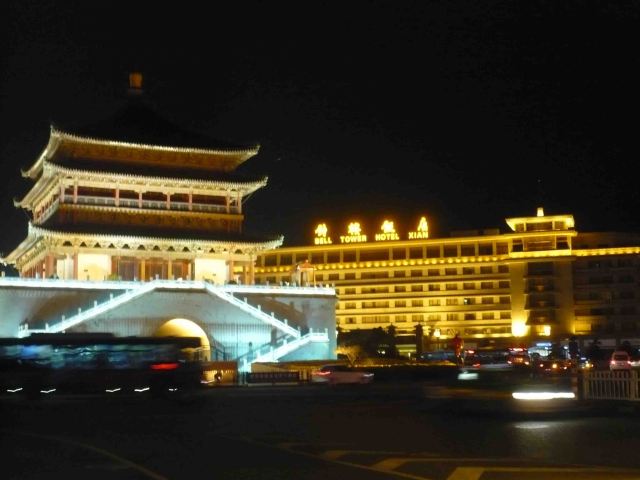 The Bell Tower and square outside my room.