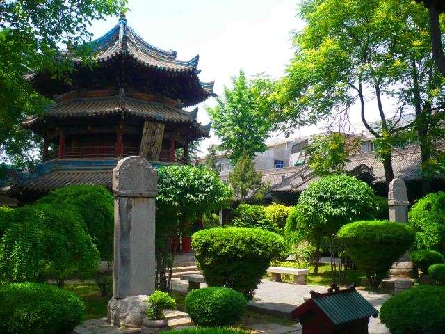 Inside the Grand Mosque.