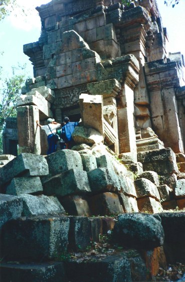 The ruined nature is part of Angkor's charm.