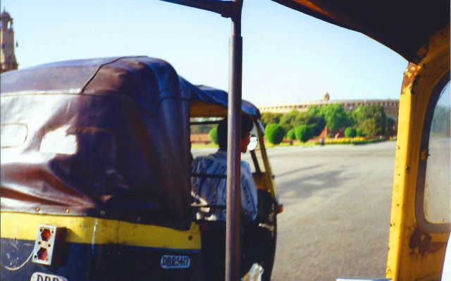 Rickshaw fun in Delhi!