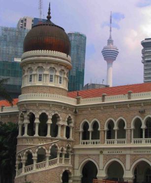 Old and new, Kuala Lumpur