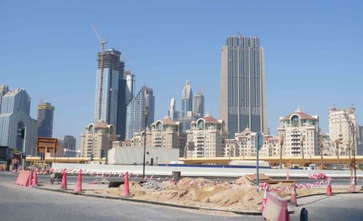 The building hasnt stopped for decades now in Dubai