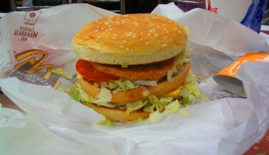 It's the Maharaja Mac!