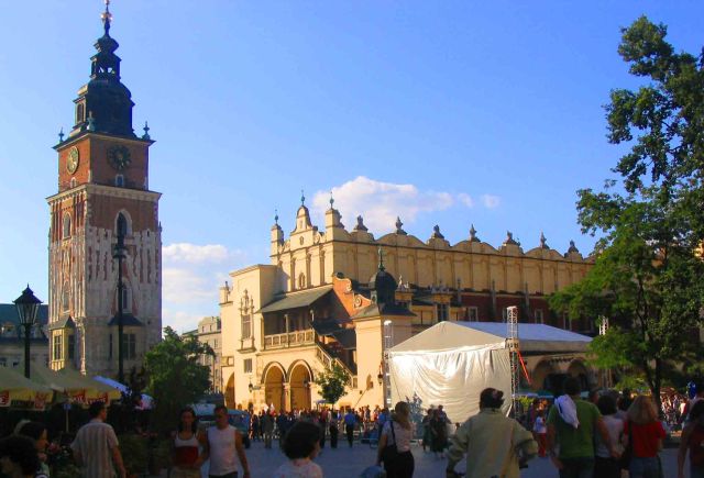 Town Square, Krakow.