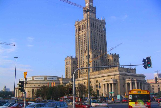 Palace of Science and Culture.