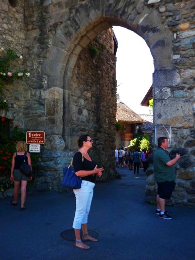 Yvoire gate.
