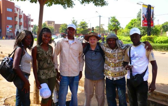 New friends, Ouagadougou