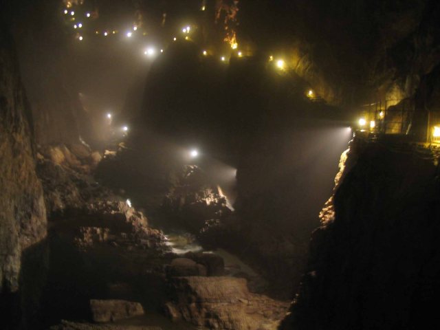 The amazing caves are there to explore!