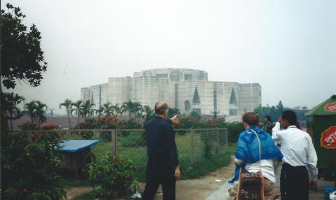 Houses of Parliament in Dhaka.