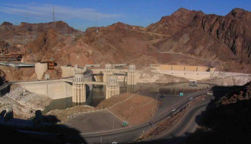 Hoover Dam on the Grand Canyon Tour.