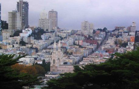 San Francisco - it's not flat!