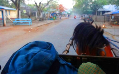 Point of View from my ride to Thazi station.