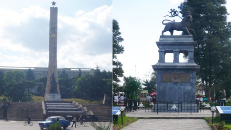 Monuments aplenty in Addis.