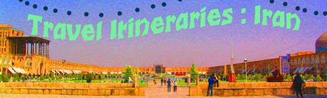 travel itineraries banner iran