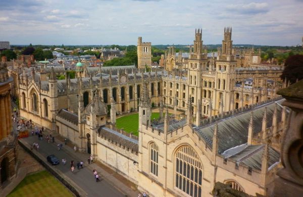 oxford from roof