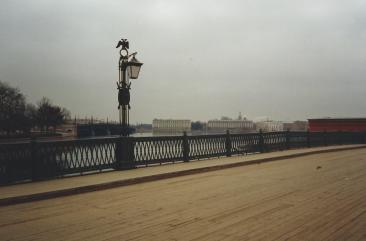 Bridge over the Neva RIver.