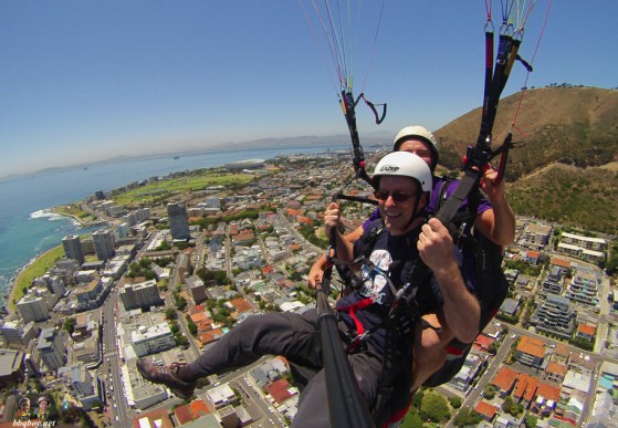Paragliding in Cape Town, South Africa