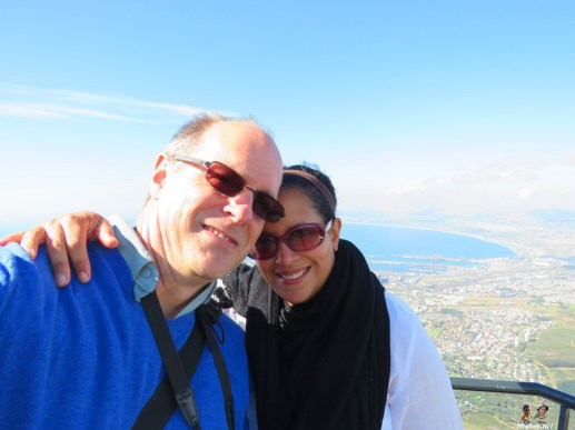 On Table Mountain, South Africa