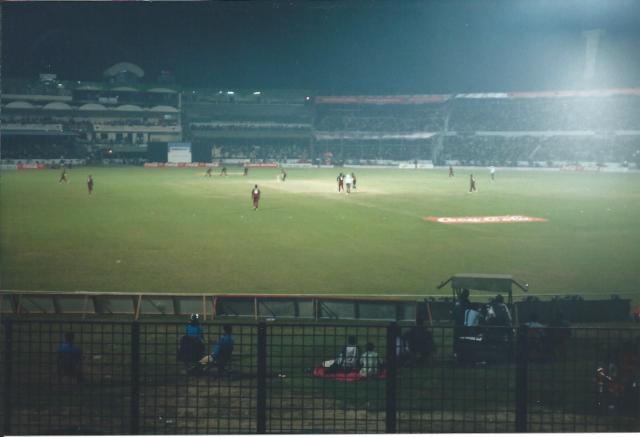 The cricket continues.