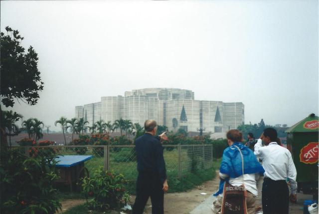 Dhaka Houses of Parliament.