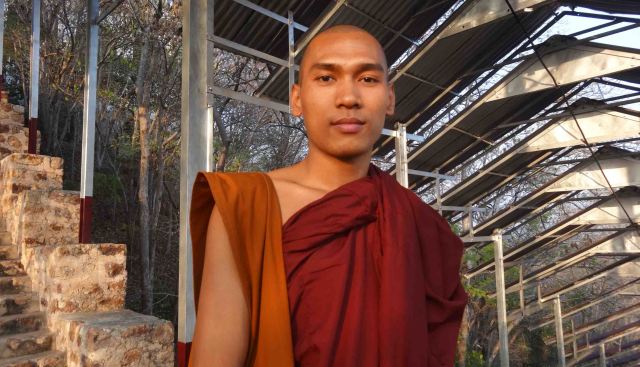 monk in mandalay