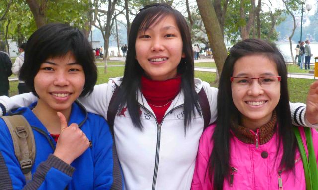 students in Hanoi