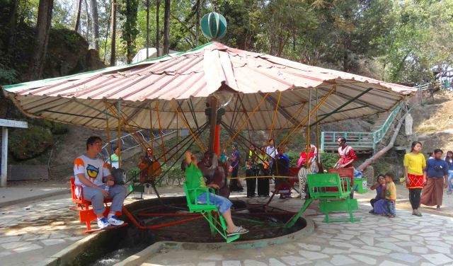Perhaps the world's first merry-go-around!